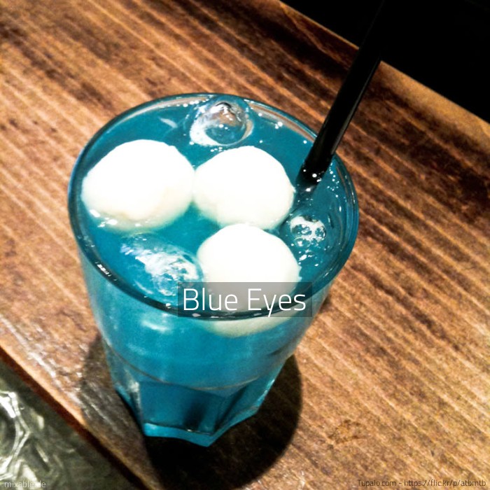 Rezept: Blue Eyes, Cocktails &amp; Drinks | mixable.de