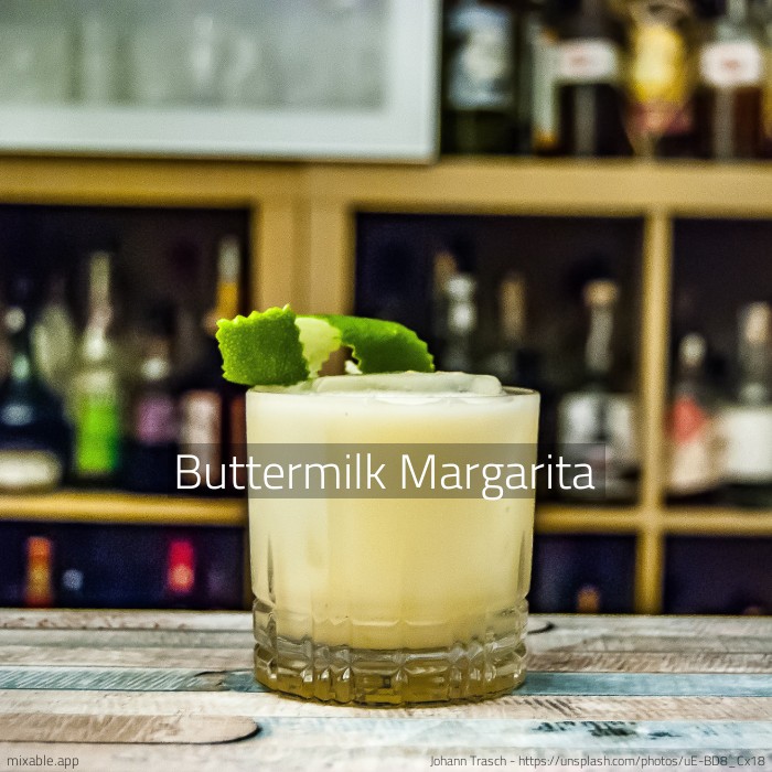 Rezept: Buttermilch Margarita, Cocktails &amp; Drinks | mixable.de